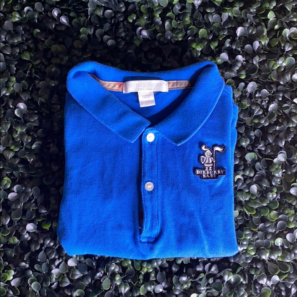 Burberry shirt toddler boy